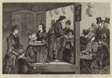 Podwieczorek w japońskiej wiosce, Knightsbridge